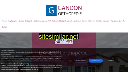 gandon-orthopedie.fr alternative sites