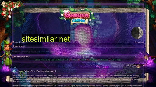 gardengames.fr alternative sites