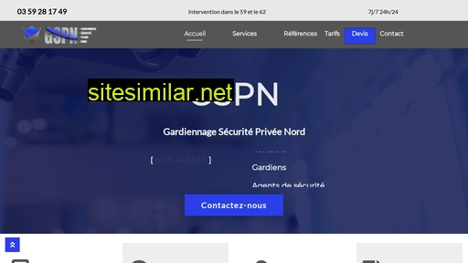 gardiennage-securite-nord.fr alternative sites