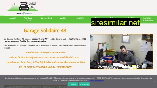 garagesolidaire48.fr alternative sites