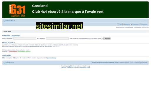 garoland.fr alternative sites