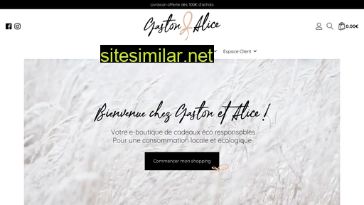 gastonetalice.fr alternative sites