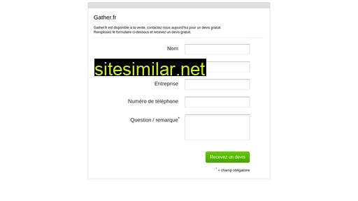gather.fr alternative sites