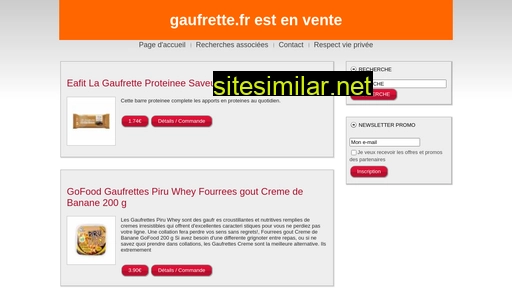 gaufrette.fr alternative sites