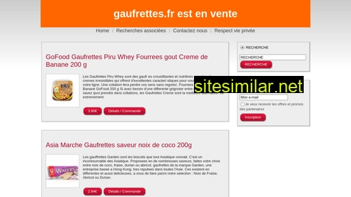 gaufrettes.fr alternative sites