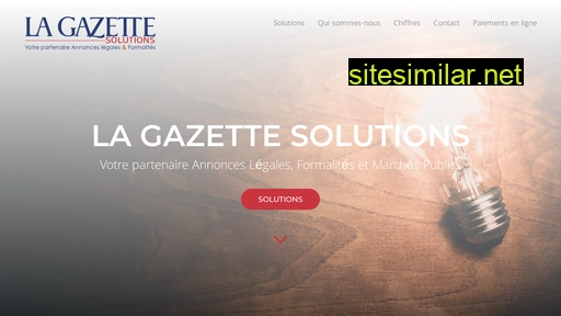 gazettesolutions.fr alternative sites