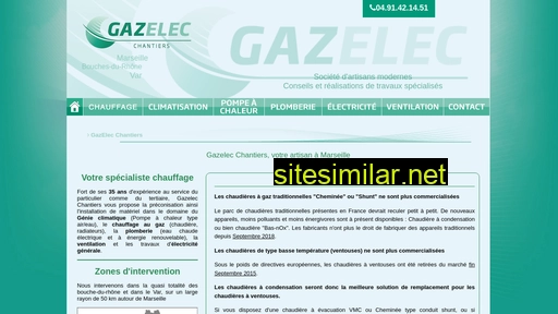 Gazelec-chantiers similar sites