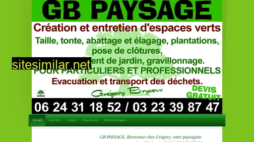 gb-paysage.fr alternative sites