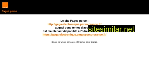 gega-electronique.fr alternative sites