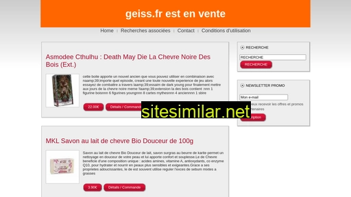 geiss.fr alternative sites