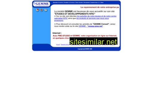 gemme.fr alternative sites