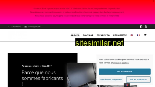 gen3d.fr alternative sites