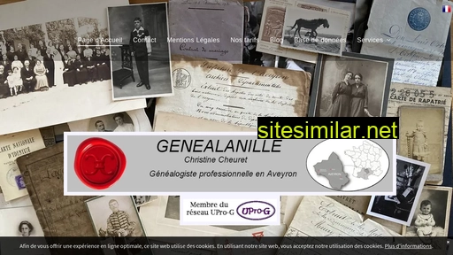 genealanille.fr alternative sites