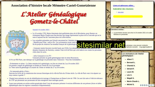 genealogiegometzlechatel.fr alternative sites