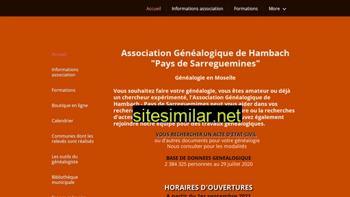 genealogiehambach.fr alternative sites