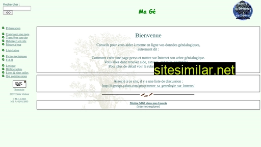 genealogieinternet.free.fr alternative sites