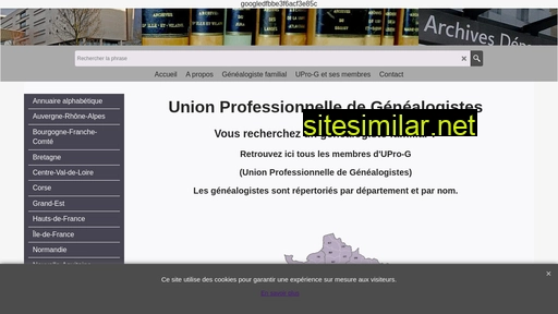 genealogistes-professionnels.fr alternative sites