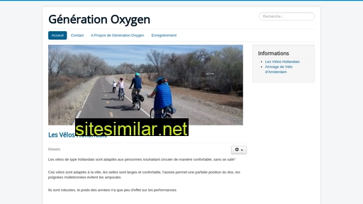 Generation-oxygene similar sites