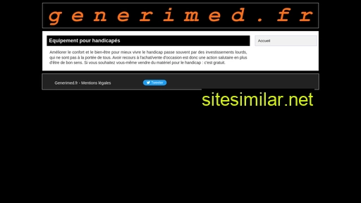 generimed.fr alternative sites