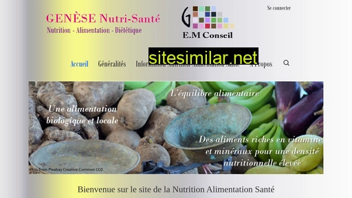 genese-nutri-sante.fr alternative sites