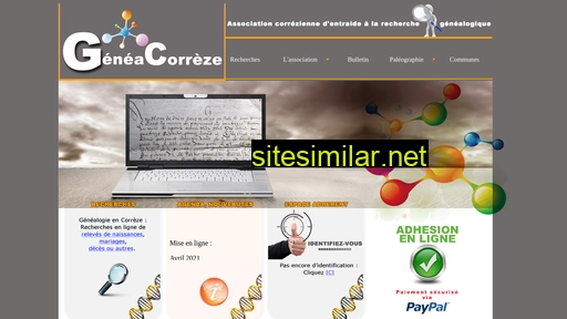 geneacorreze.fr alternative sites