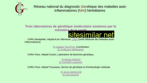 genmai.fr alternative sites
