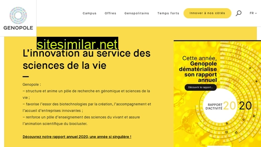 genopole.fr alternative sites