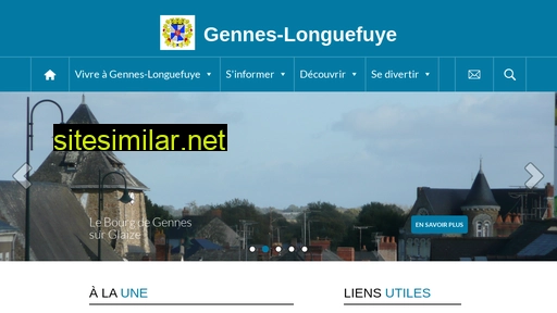 gennes-longuefuye.fr alternative sites