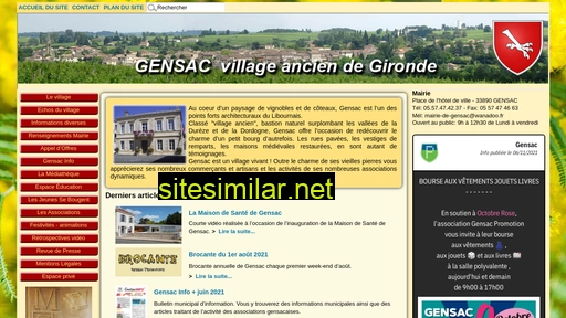 gensac.fr alternative sites