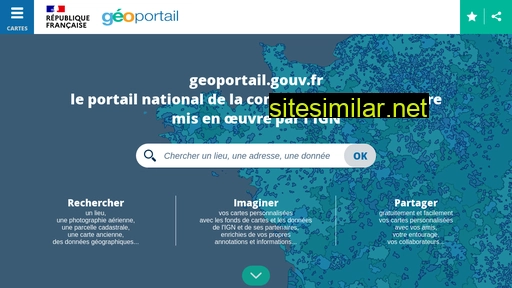 Geoportail similar sites