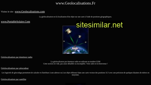 geolocalisations.fr alternative sites
