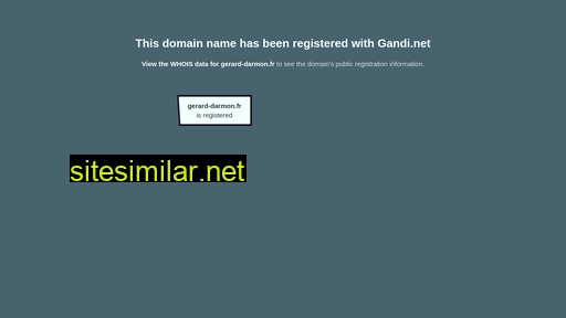 gerard-darmon.fr alternative sites