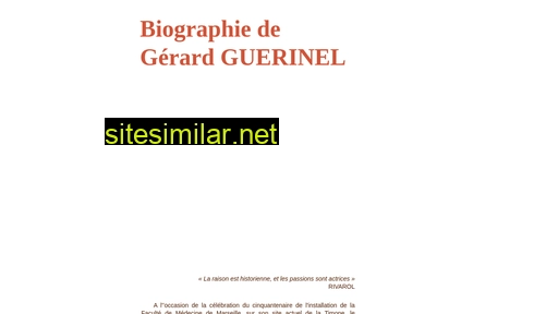 gerard-guerinel.fr alternative sites