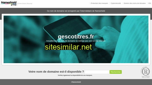 gescotitres.fr alternative sites