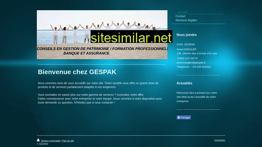 gespak.fr alternative sites