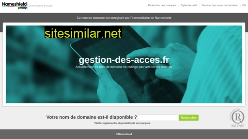 gestion-des-acces.fr alternative sites