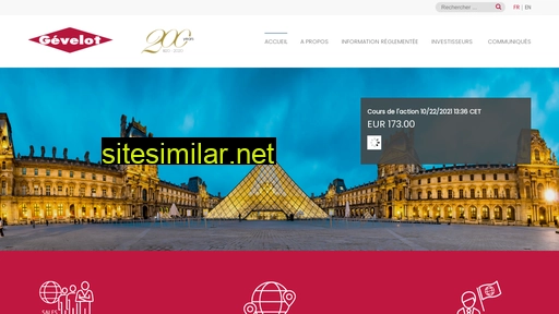 gevelot-sa.fr alternative sites