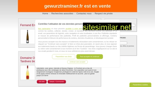gewurztraminer.fr alternative sites