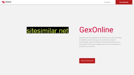 gexonline.gexpertise.fr alternative sites