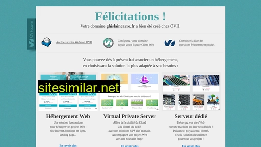 ghislaincarre.fr alternative sites