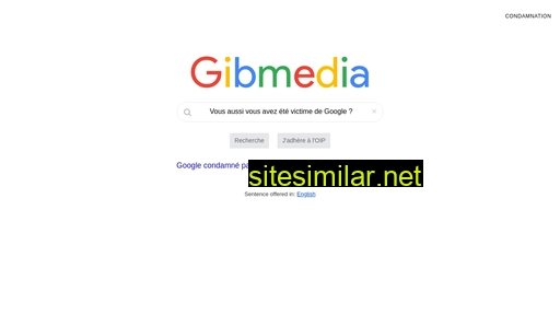 gibmedia.fr alternative sites