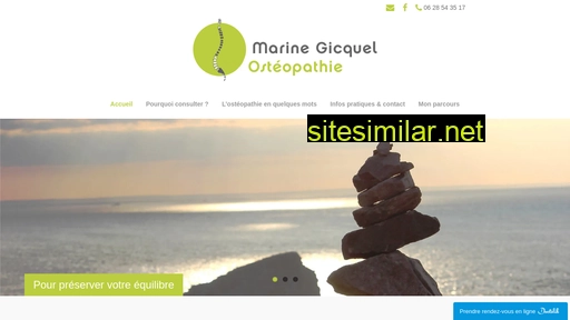 gicquel-osteopathe.fr alternative sites