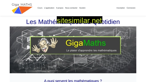 gigamaths.fr alternative sites