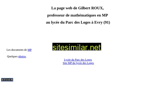 gilbertroux.free.fr alternative sites