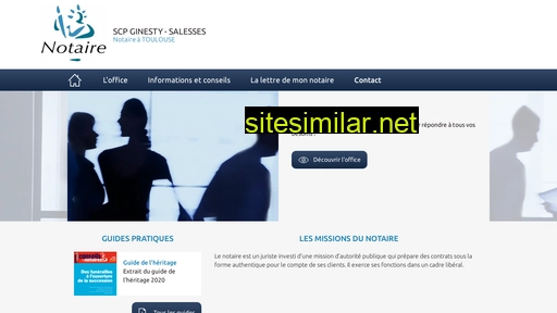 ginesty-salesses-toulouse.notaires.fr alternative sites