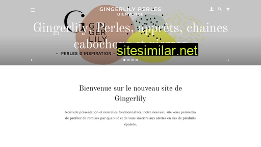 gingerlilyperles.fr alternative sites