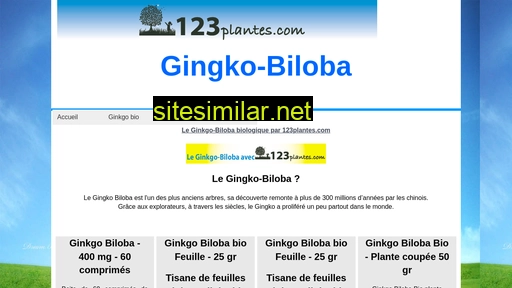Ginkgo-biloba-bio similar sites