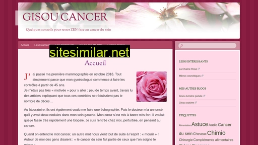 Gisou-cancer similar sites