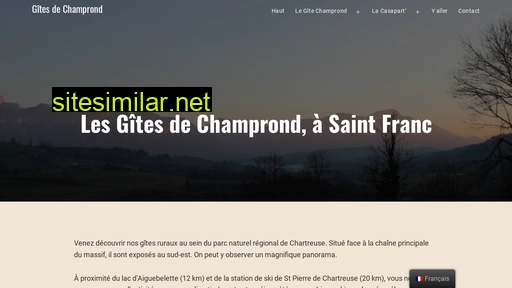 gitechamprond.fr alternative sites
