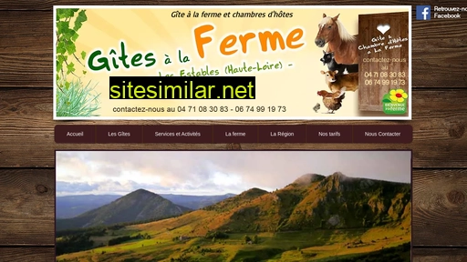 gite-ferme-estables.fr alternative sites